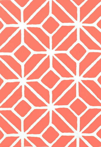 FSchumacher Fabric 174232 Trellis Print Watermelon