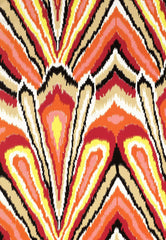 FSchumacher Fabric 174281 Peacock Print Punch