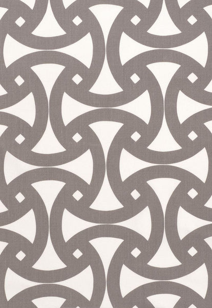 FSchumacher Fabric 174302 Santorini Print Fog