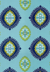 FSchumacher Fabric 174320 Super Paradise Print Pool