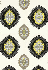 FSchumacher Fabric 174322 Super Paradise Print Driftwood