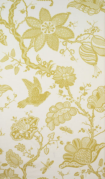 FSchumacher Fabric 174370 Bali Vine Chartreuse