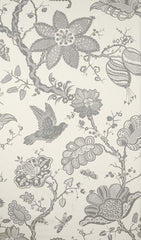 FSchumacher Fabric 174371 Bali Vine Charcoal