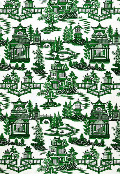 FSchumacher Fabric 174432 Nanjing Jade