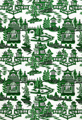 FSchumacher Fabric 174432 Nanjing Jade