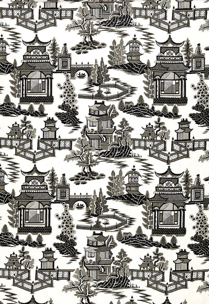 FSchumacher Fabric 174433 Nanjing Smoke