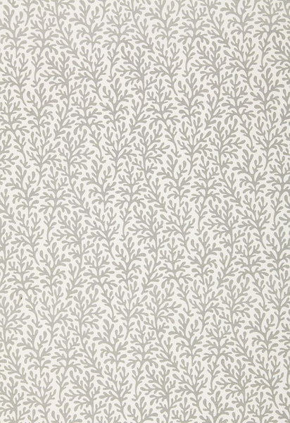 FSchumacher Fabric 174463 Sea Coral Smoke