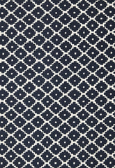 FSchumacher Fabric 174486 Ziggurat Navy