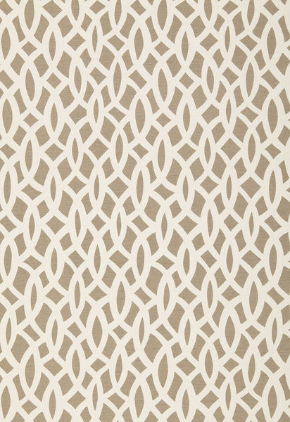 FSchumacher Fabric 174492 Chain Link Flax