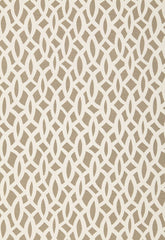FSchumacher Fabric 174492 Chain Link Flax