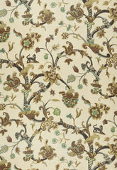 FSchumacher Fabric 174531 Eastbury Manor Print Moonstone