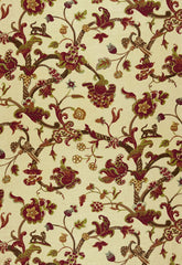 FSchumacher Fabric 174532 Eastbury Manor Print Jewel