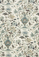FSchumacher Fabric 174551 Camberwell Vase Print Mineral