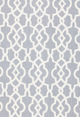 FSchumacher Fabric 174592 Summer Palace Fret Wisteria