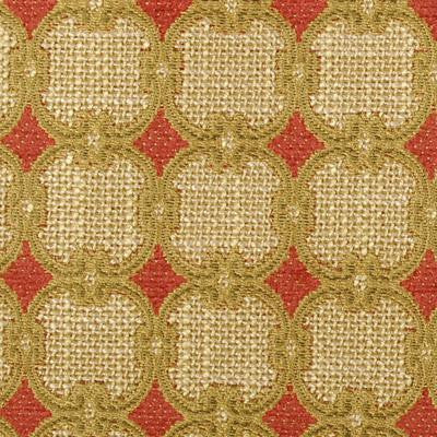 HC Monogram Fabric 180578H-687 Monday Ruby/Olive