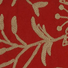 HC Monogram Fabric 190038H-9 Kingston Red