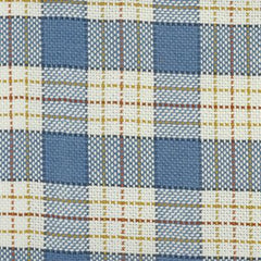HC Monogram Fabric 190040H-542 Benton Blue/Yellow
