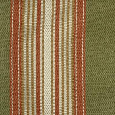 HC Monogram Fabric 190042H-690 Garret Green/Red