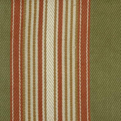 HC Monogram Fabric 190042H-690 Garret Green/Red