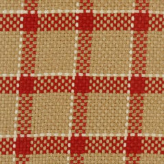 HC Monogram Fabric 190043H-9 Brooks Red