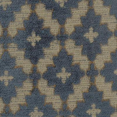 HC Monogram Fabric 190054H-5 Ingram Blue