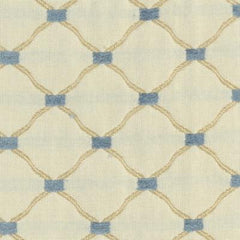 HC Monogram Fabric 190059H-542 Everett Blue/Yellow