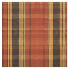 Kravet Couture Fabric 19611.24 Kirkland Silk Plaid Sienna