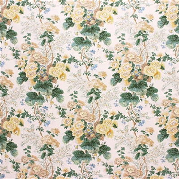 Lee Jofa Fabric 2000163.23 Althea Cotton P Citron