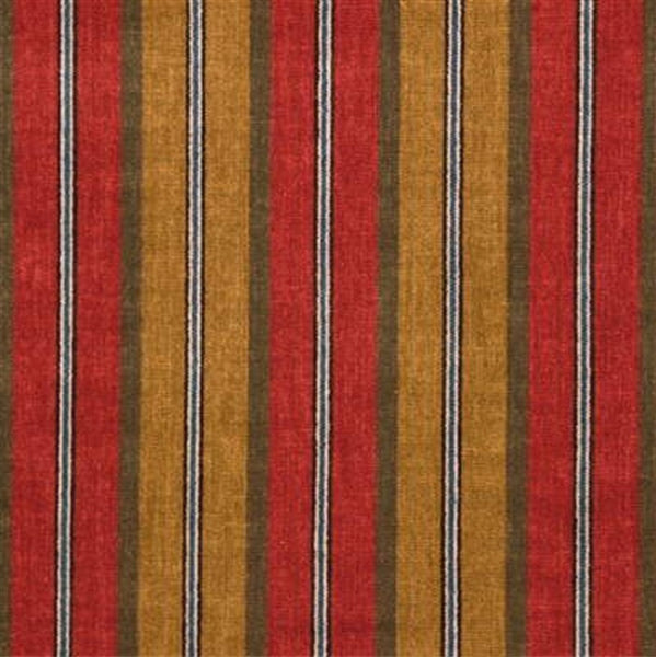 Lee Jofa Fabric 2001114.224 Lino Rigato Coral/O