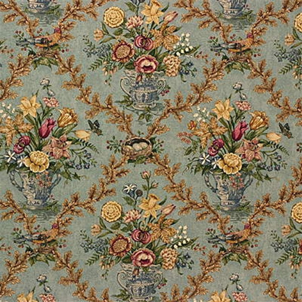 Lee Jofa Fabric 2001162.5 Ashridge Print Blue