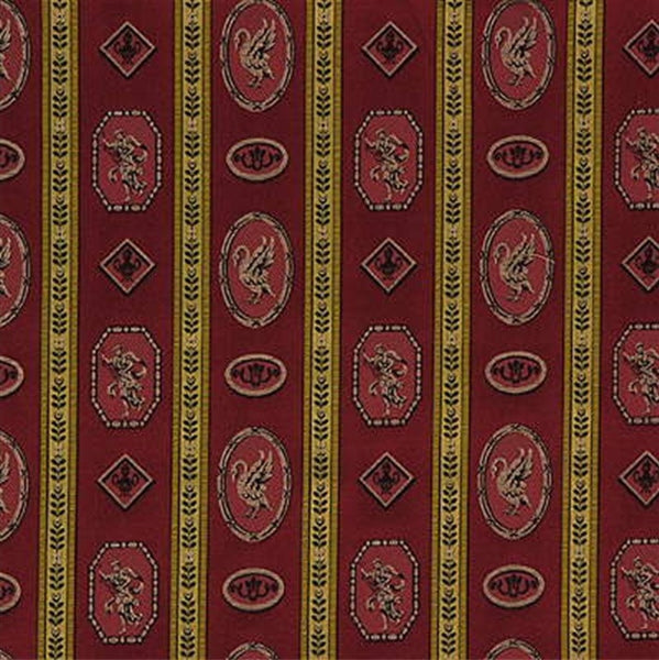 Lee Jofa Fabric 2002129.19 Le Cygne Stripe Rouge