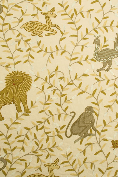 Lee Jofa Fabric 2002183.4 Almora Crewel Vicuna
