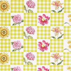 Lee Jofa Fabric 2002217.40 Garden Grid Pri Yellow