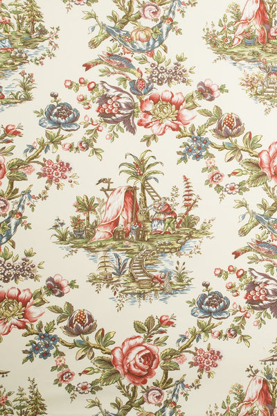 Lee Jofa Fabric 2003104.1 Yangtze Print Cream