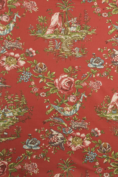 Lee Jofa Fabric 2003104.19 Yangtze Print Red