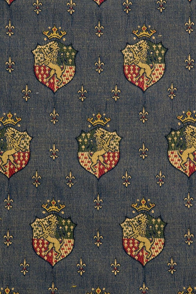 Lee Jofa Fabric 2003179.50 Guinevere Weave Indigo
