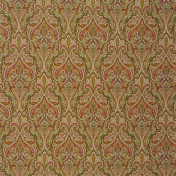 Lee Jofa Fabric 2004091.37 Clive Paisley H Coral &