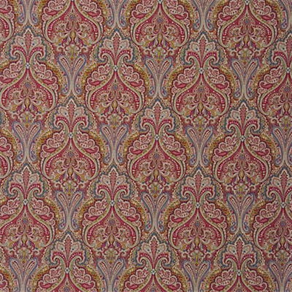 Lee Jofa Fabric 2004091.57 Clive Paisley H Pink &