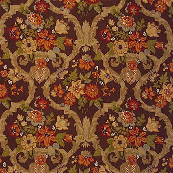 Lee Jofa Fabric 2004092.619 Kirby Print Chestnu