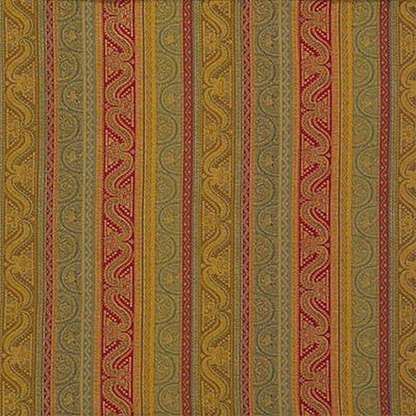 Lee Jofa Fabric 2005159.4 Copt Howe Stripe Gilt