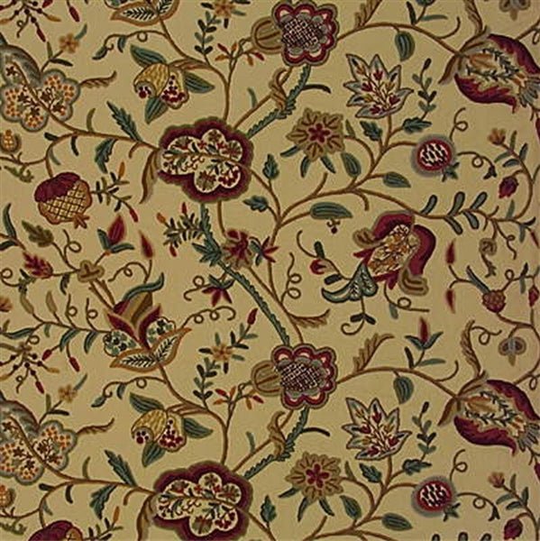 Lee Jofa Fabric 2005167.3 Bartholomew Crewel Hazel
