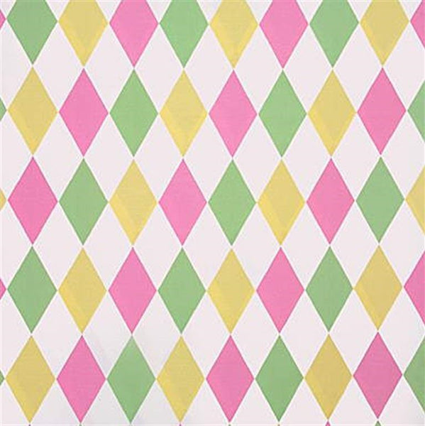 Lee Jofa Fabric 2005178.347 Bazaar Pink/Lemon/Leaf