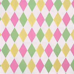 Lee Jofa Fabric 2005178.347 Bazaar Pink/Lemon/Leaf