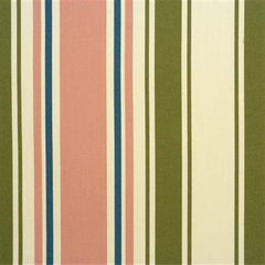 Lee Jofa Fabric 2005194.37 Fenice Stripe Pink/Leaf