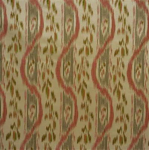 Lee Jofa Fabric 2006119.37 Ikat Silk Shell/Leaf