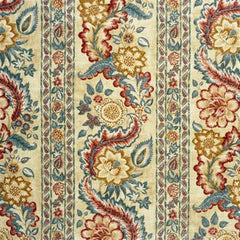 Lee Jofa Fabric 2006129.313 Cauvery Rose/Teal