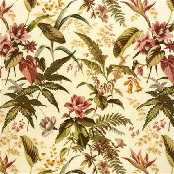 Lee Jofa Fabric 2006136.730 Antigua Rose/Olive