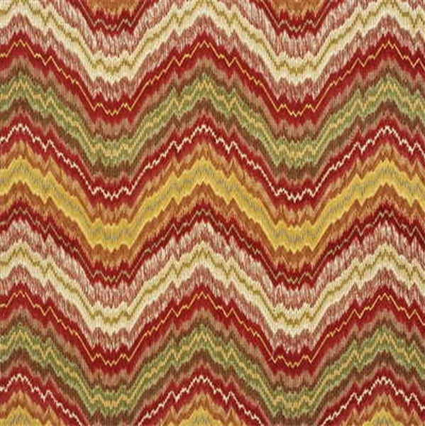 Lee Jofa Fabric 2006144.319 Sundara Velvet Red/Leaf