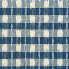 Lee Jofa Fabric 2006146.50 Indra Check Indigo