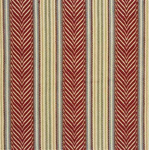 Lee Jofa Fabric 2006149.19 Corsairs Stripe Scarlet